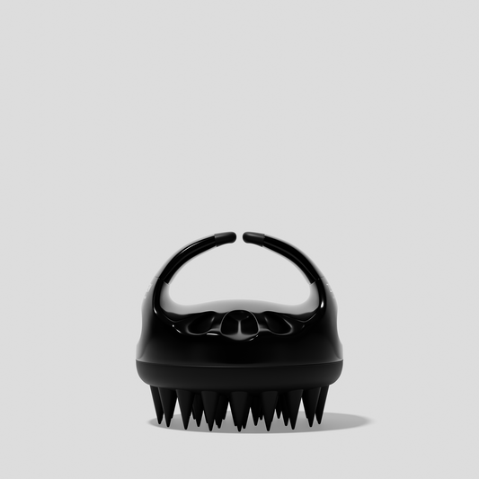 Zenagen Scalp Massager handheld scalp care tool with flexible massage tips designed to enhance the cleansing experience.