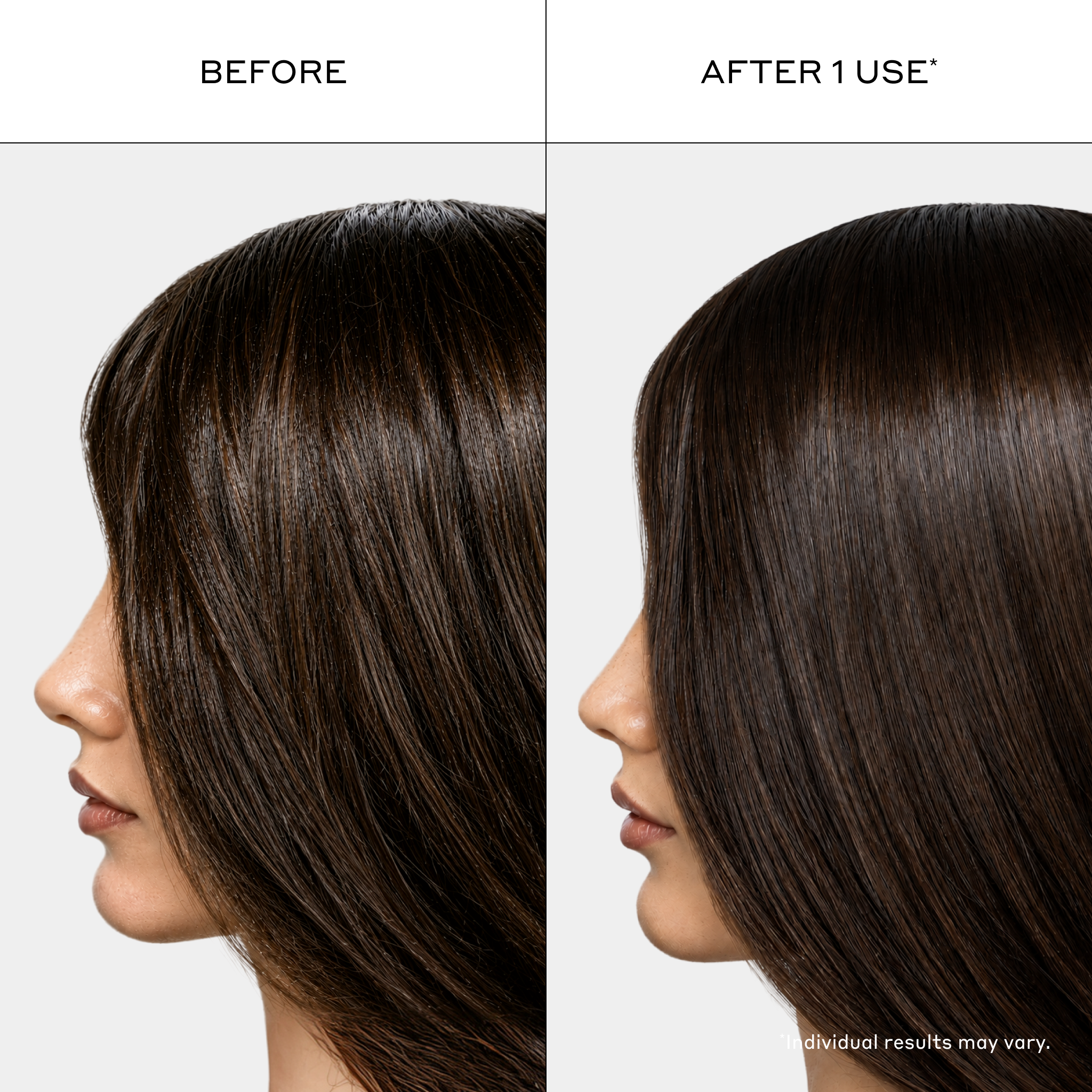 Zenagen Re:Zen Dry Shampoo before-and-after graphic featuring the product and hair imagery.