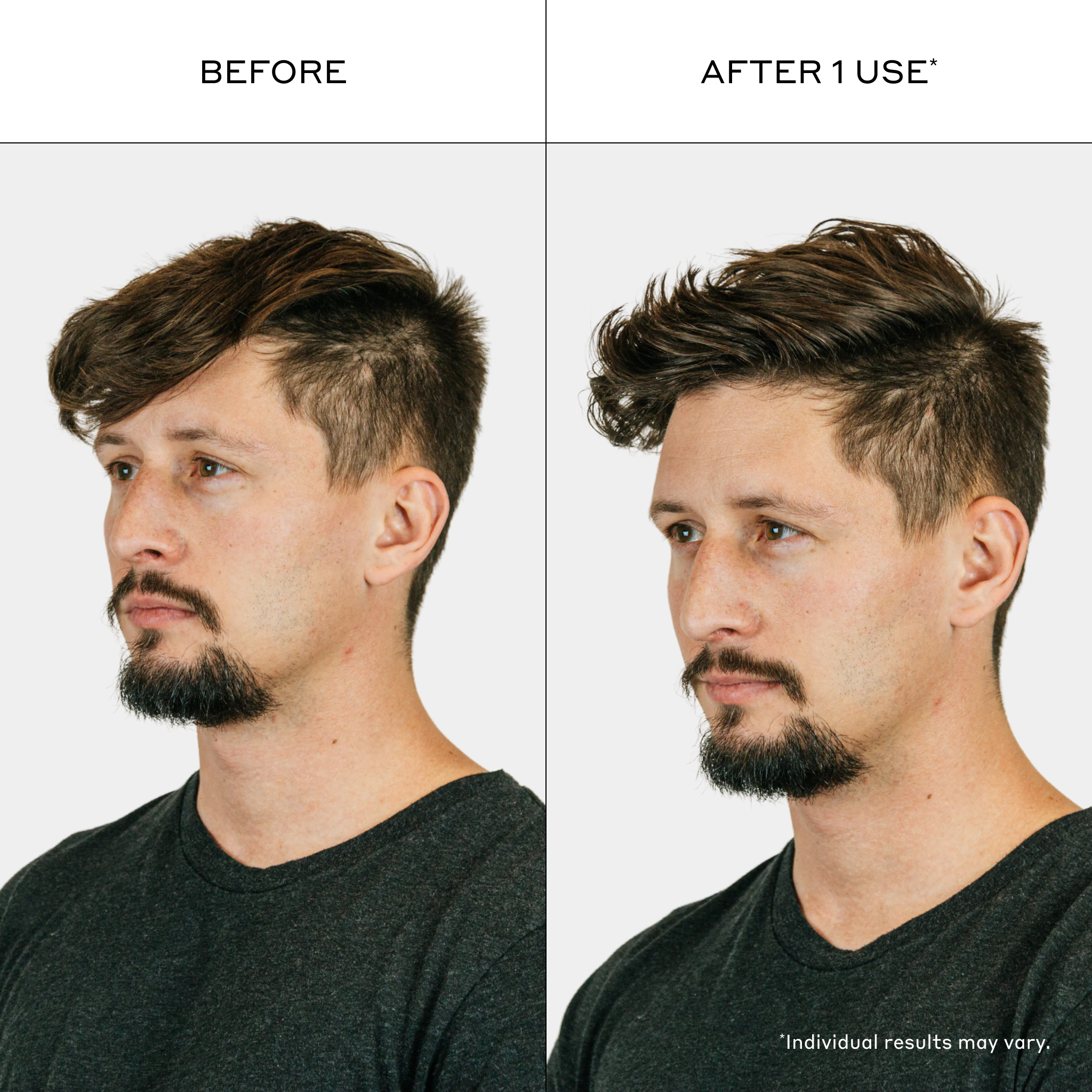Zenagen Flexture Paste before-and-after graphic featuring the Flexture Paste product and hair imagery.